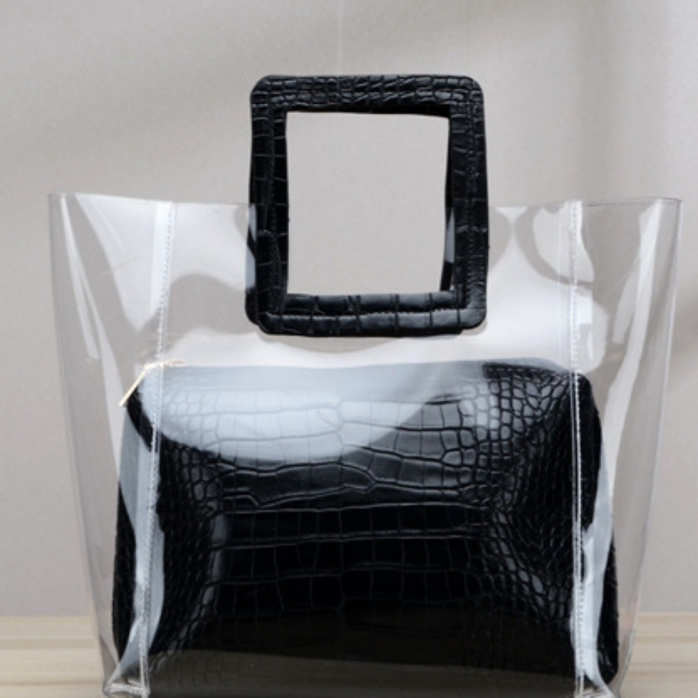 Clear handbag